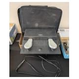 KAWAI #F-20 PIANO FOOT PEDALS IN CARRY CASE
