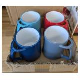 4 PC DANSK MUGS