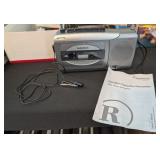 RADIO  SHACK UPRIGHT CASSETTE RECORDER W/VOICE