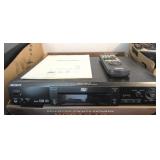 SONY DVD/CD/VIDEO CD PLAYER W/REMOTE, MANUAL