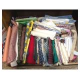 ASSTD FABRIC REMNANTS, ELASTIC, VELCRO, OTHER