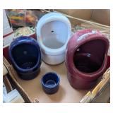 ASSTD FENIX CERAMIC FOOD/WATER CROCKS