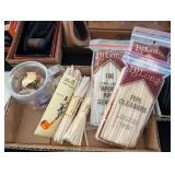 ASSTD PIPE CLEANERS, CIGAR WRAPPERS & MUG