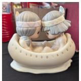 PRECIOUS MOMENTS 'MANY MOONS IN SAME CANOE,