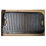 LODGE CAST IRON GRILL/GRIDDLE