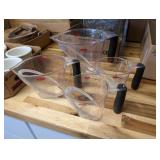4 PC OXO PLASTIC MEASURING CUP SET