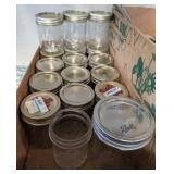 17 PC ASSTD CANNING JARS