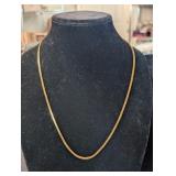 VTG AVON GOLD TONE CHAIN NECKLACE