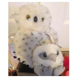 2 PC PUFFKINS PLUSH OWLS
