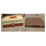 2 PC PLASTIC STORAGE BOXES #3