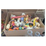 BOX OF ASSTD BIRD TOYS #1