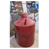 VTG HANDLAN ST. LOUIS USA RED METAL GAS CAN