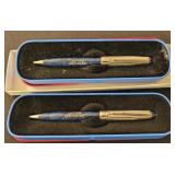 2 PC GREYHOUND COLLECTOR PENS