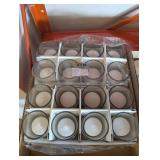 16 PC VOTIVE CANDLES & HOLDERS