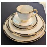6PC LENOX HANCOCK FINE BONE CHINA PLACE SETTING #2