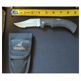 GERBER FOLDING KNIFE W/CASE, 3.75' BLADE