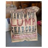 100% NARURAL HARDWOOD LUMP CHARCOAL 1/2 BAG