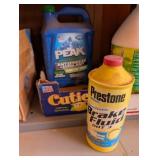 PEAK ANTIFREEZE & COOLANT, PRESTONE BRAKE FLUID