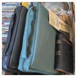 4 PC BIBLES, BIBLE CASES, BIBLE TABS