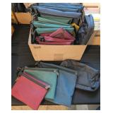 29 PC ASSTD CANVAS ZIPPER BAGS #1