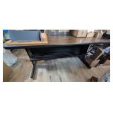 5' METAL TABLE/DESK W/UNDER SHELF