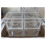 4-DRAWER CLEAR ACRYLIC ORGANIZER