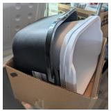 3 PC PLASTIC DISH PANS