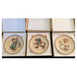 3 PC VTG HUMMEL COLLECTOR PLATES