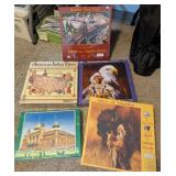 ASSTD PUZZLES #2, NEW, 500, 550, 1000 PC PUZZLES