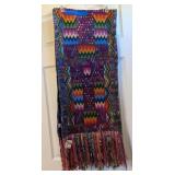 HAND WOVEN COTTON TROCADERO TAPESTRY
