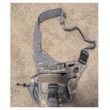 DIGITAL CAMO SIDE SHOULDER BAG, MULTI POCKETS