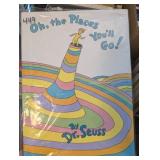 DR SEUSS BOOK 'OH THE PLACES YOU WILL GO'