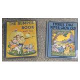 2PC VTG THE BUMPER BOOK & STORIES THAT NEVER GRO