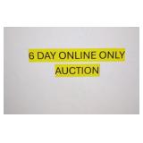 6 DAY AUCTION ONLY