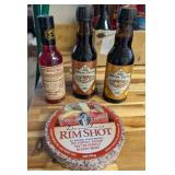 ASSTD DRINKING BITTERS, RIM SHOT SALTS TIN