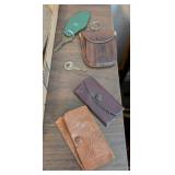 ASSTD VTG LEATHER KEY POUCHES, KEYS, OTHER
