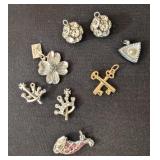 ASSTD SILVER/GOLD TONE CHARMS