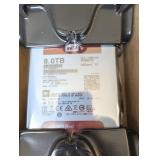 WESTERN DIGITAL WD RED NAS HARD DRIVE 8 TB NIB #15