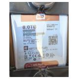 WESTERN DIGITAL WD RED NAS HARD DRIVE 8 TB NIB #16