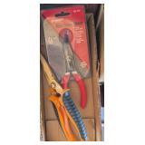 6' HUSKY BENT NOSE PLIERS-NIP & FISKARS MULTI