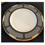 4 PC LENOX HANCOCK FINE BONE CHINA SALAD PLATES