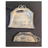 VTG SILVER PLATE CRUMB CATCHER & SHOVEL SET