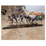 METAL KOKOPELLI ART