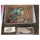 ASSTD ROCKS, ARROWHEAD, ARTIFACT, OTHER