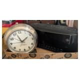 2PC ALARM CLOCKS, WESTCLOX, GE DIGITAL