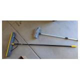 2PC PUSH BROOM & CAR WASH BRUSH