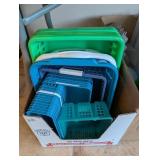 ASSTD PLASTIC ORGANIZER BASKETS