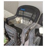 WICKER OUTDOOR ARM CHAIR #2