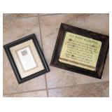 FRAMED WALL ART, IRISH BLESSING, OTHER