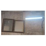 3PC PICTURE FRAMES & TOUCH LITE